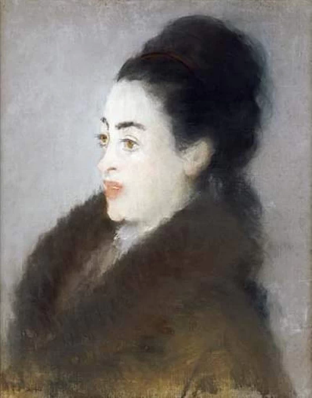   94-Édouard Manet, Donna in pelliccia, 1879